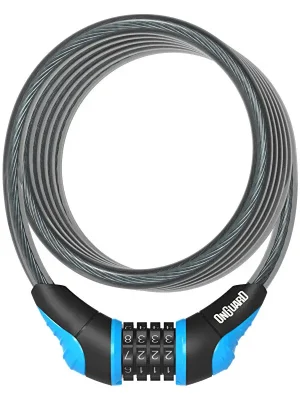 Nejlepší Cena zámek ONGUARD spirála 1800x10 mm kódový modrý