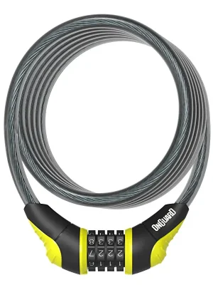 Přímo Od Výrobce zámek ONGUARD spirála 1800x10 mm kódový žlutý