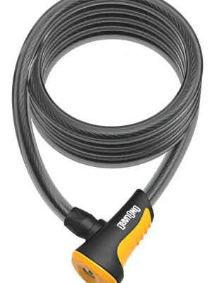 Bezpečná Platba zámek ONGUARD lanko 1200x8 mm oranžový 2klíče