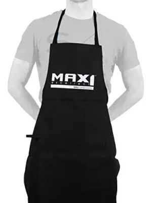 Značkový zástěra MAX1 černá