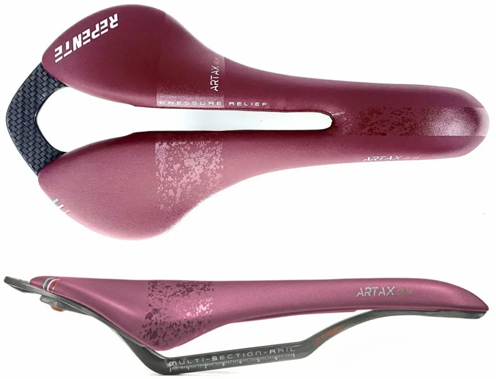 sedlo REPENTE Artax GLM bordó / 142 mm / 160 g Rychlé Dodání