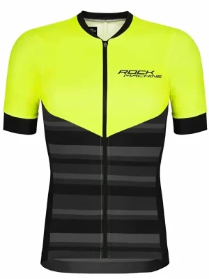 dres ROCK MACHINE MTB/XC černo/zelený vel.M Ihned K Objednání