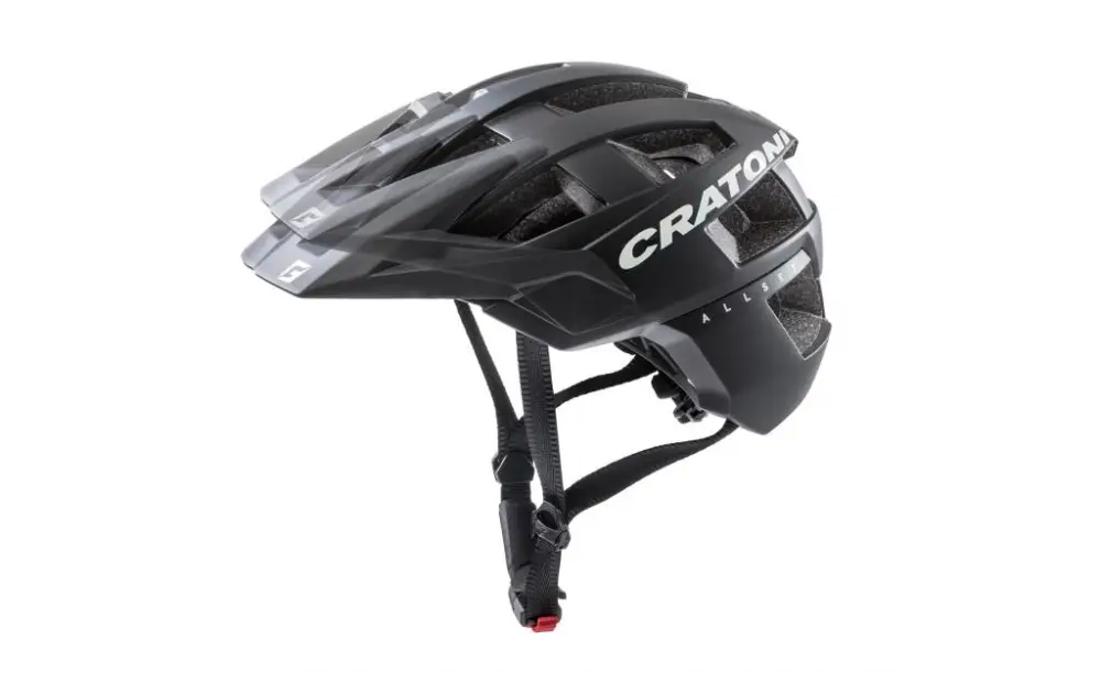 Helma CRATONI AllSet Black Matt - S/M (54-58cm) Expresní Doručení