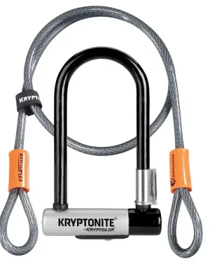 Zámek na klíč KRYPTONITE U Kryptolok Mini-7 + lanko Top Prodej