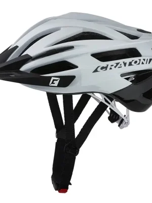 Cenově Výhodný Helma CRATONI Agravic White/Black Glossy - S/M (54-58cm)