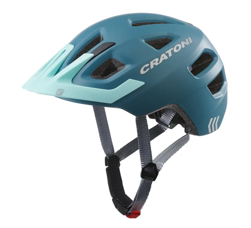 Cenově Výhodný Dětská helma CRATONI Maxster Pro Steel/Blue Matt - S/M (51-56cm)