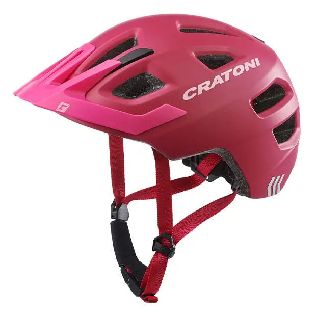Dětská helma CRATONI Maxster Pro Pink/Rose Matt - XS/S (46-51cm) Expresní Doručení