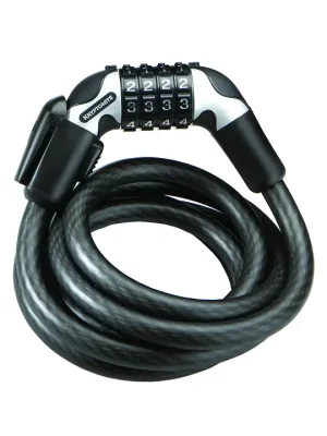 Zámek na kód KRYPTONITE KryptoFlex 1218 Combo 12x180mm Výhodná Nabídka