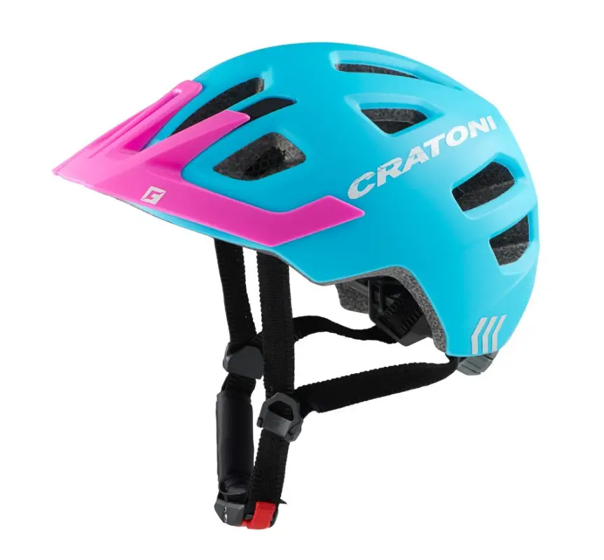 Vysoce Kvalitní Dětská helma CRATONI Maxster Pro Blue/Pink Matt - XS/S (46-51cm)