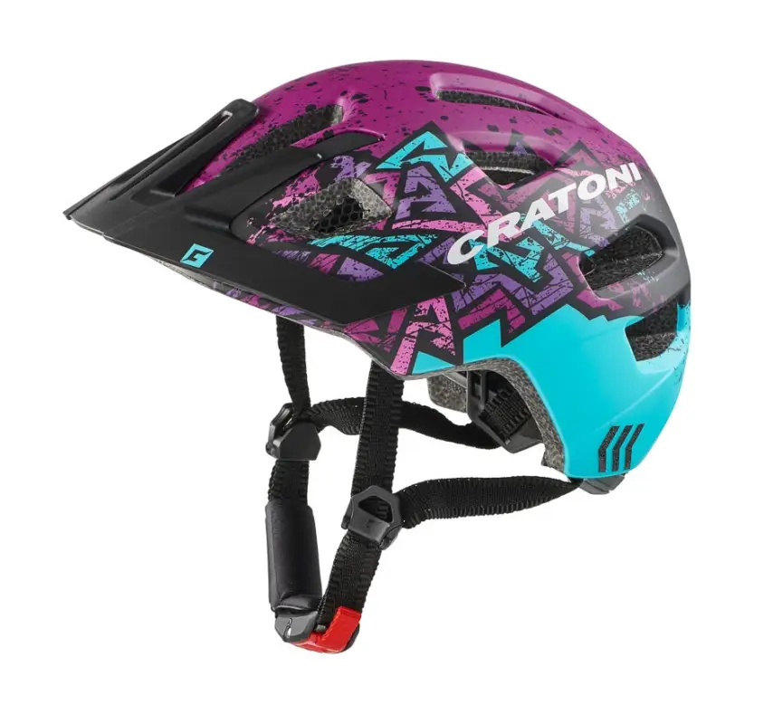 Dětská helma CRATONI Maxster Pro Wild/Purple Matt S/M (51-56cm) Tovární Cena