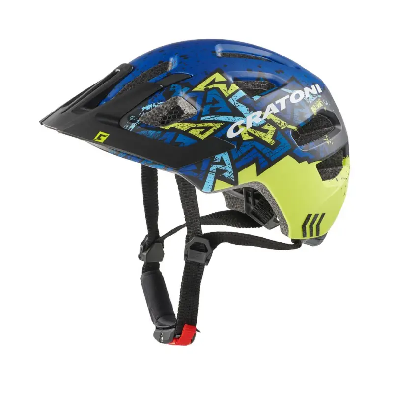 Dětská helma CRATONI Maxster Pro Wild/Blue Matt - S/M (51-56cm) Ihned K Objednání