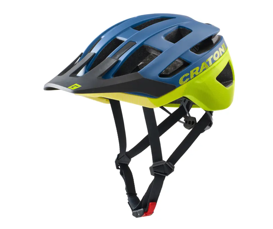 Výprodej Helma CRATONI AllRace Blue/Yellow Matt - M-L (56-61cm)