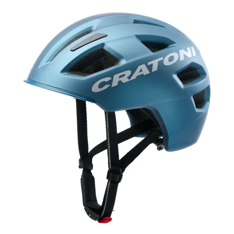 Helma CRATONI C-Pure Steel Blue Matt - M/L (58-61cm) Novinka