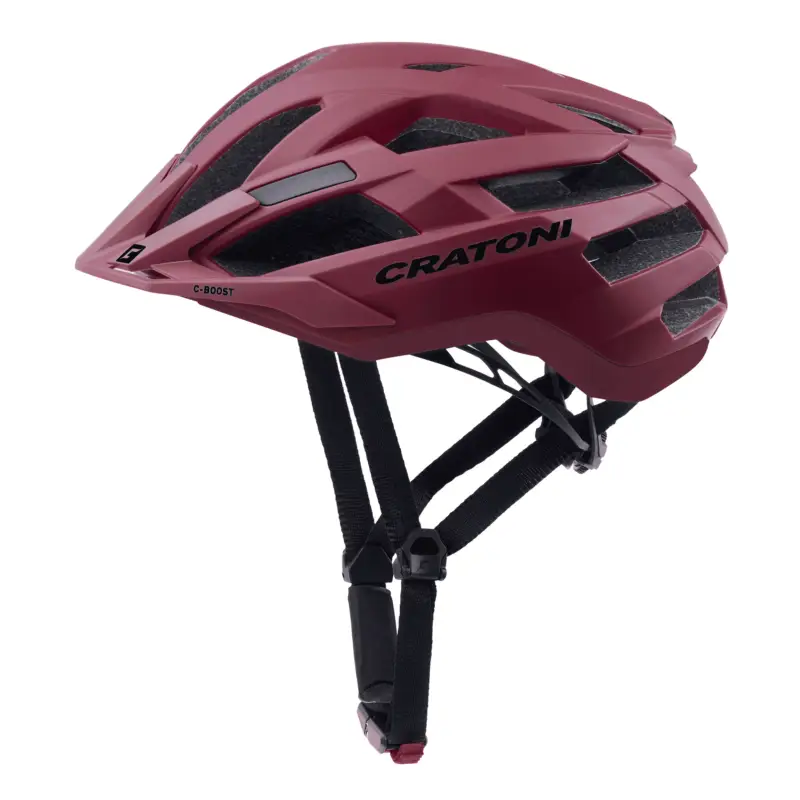 Helma CRATONI C-Boost Red Matt - M/L (58-61cm) Novinka