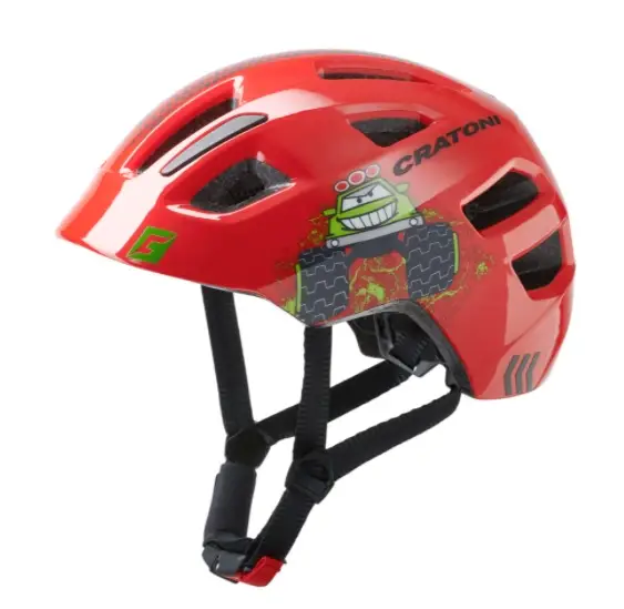 Dětská helma CRATONI Maxster Truck Red Glossy - XS/S (46-51cm) Rychlé Dodání