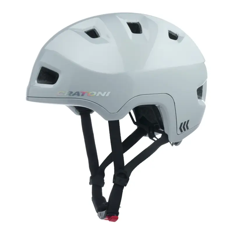 Sleva Helma CRATONI C-Root Silverfrost Glossy - M/L (58-61cm)