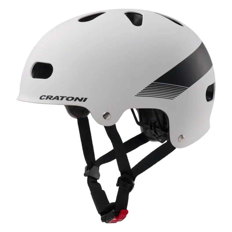 Dětská helma CRATONI C-Mate JR. White/Black Matt - S/M (54-58cm) Originální
