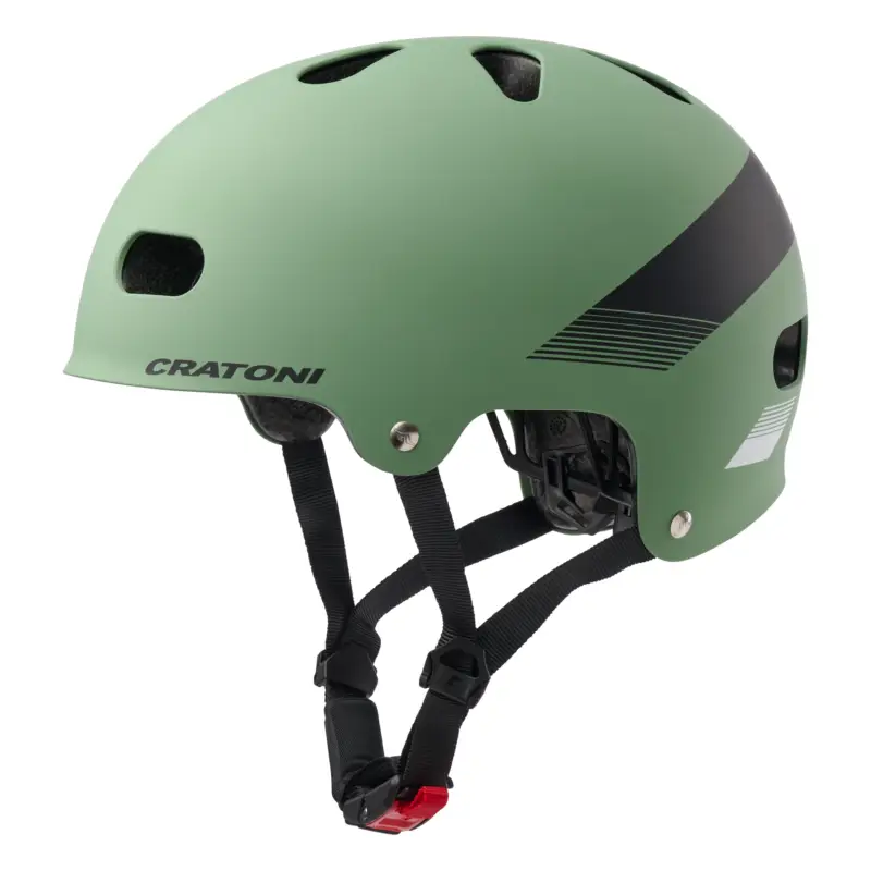 Značkový Dětská helma CRATONI C-Mate JR. Sage/Black Matt - S/M (54-58cm)