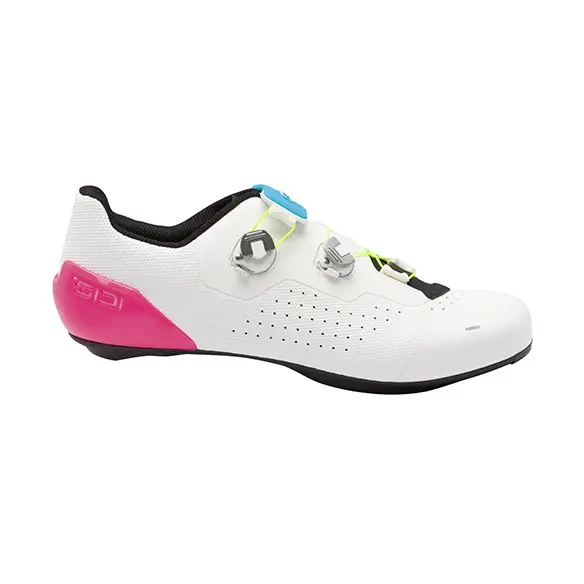 Omezená Nabídka Tretry SIDI Genius X Wyve White/Fluo - 45
