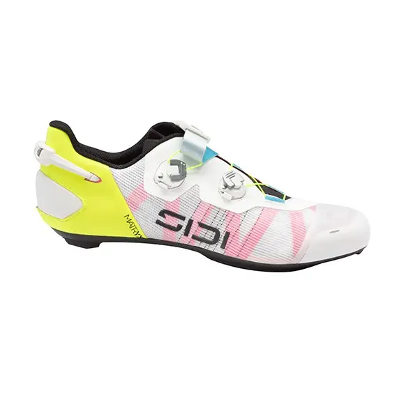 Rychlé Dodání Tretry SIDI Wire 3 White/Yellow Fluo - 41