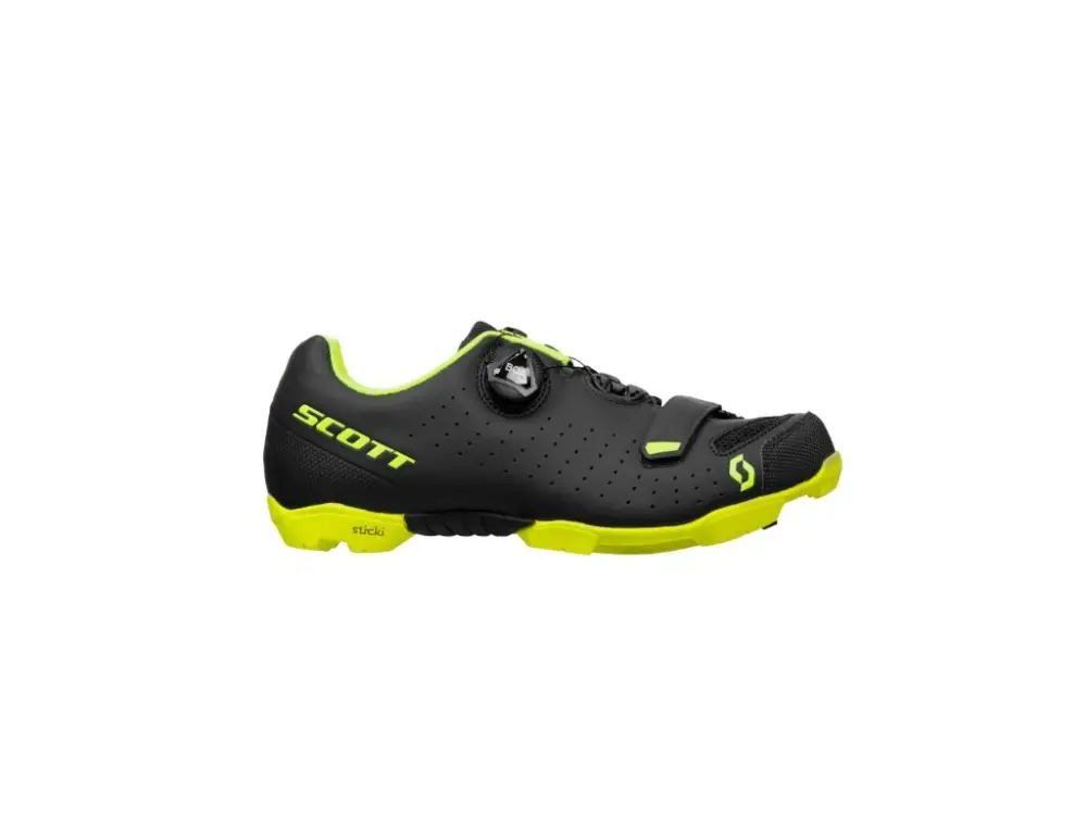 Odeslání Ihned Cyklistické boty SCOTT MTB COMP BOA matt black/sulphur yellow