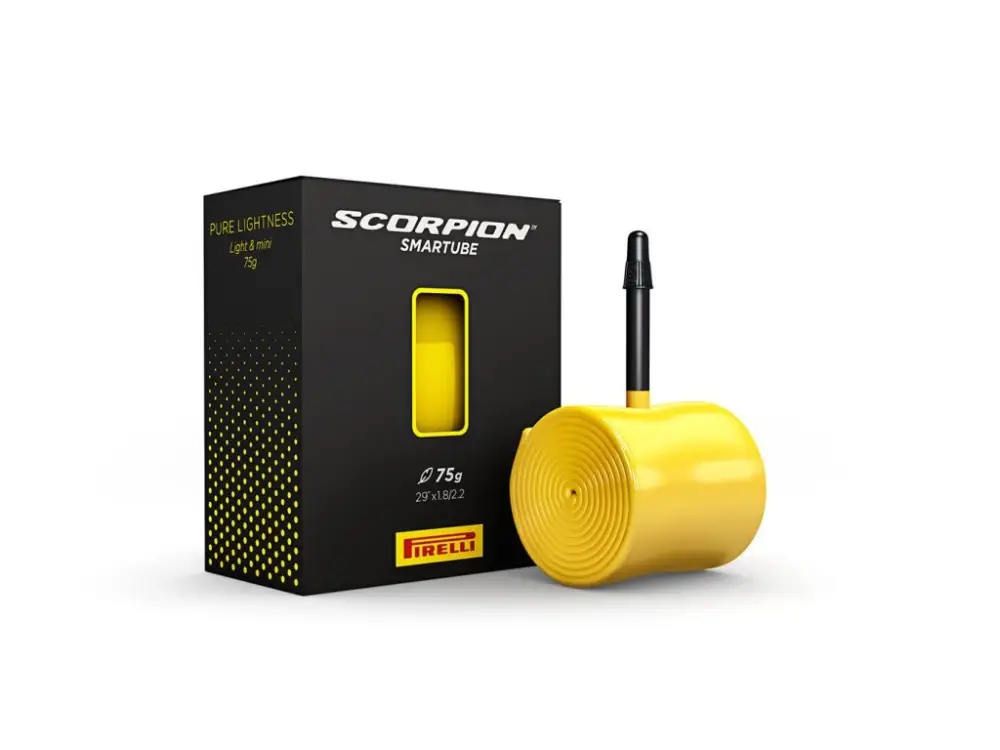 Duše Pirelli Scorpion™ SmarTUBE, 46/58-622, Presta 42mm, Yellow w/ black valve Výprodej