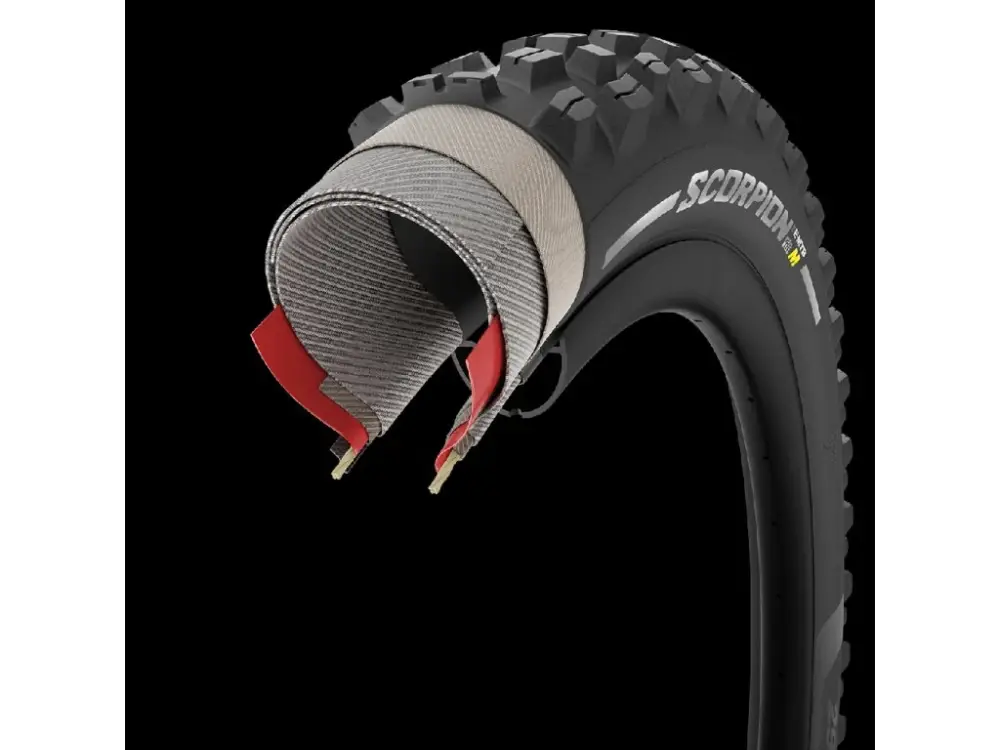Plášť Pirelli Scorpion™ E-MTB M, 27.5 x 2.6, HyperWALL™,60 tpi, SmartGRIP Gravity, Classic Levný