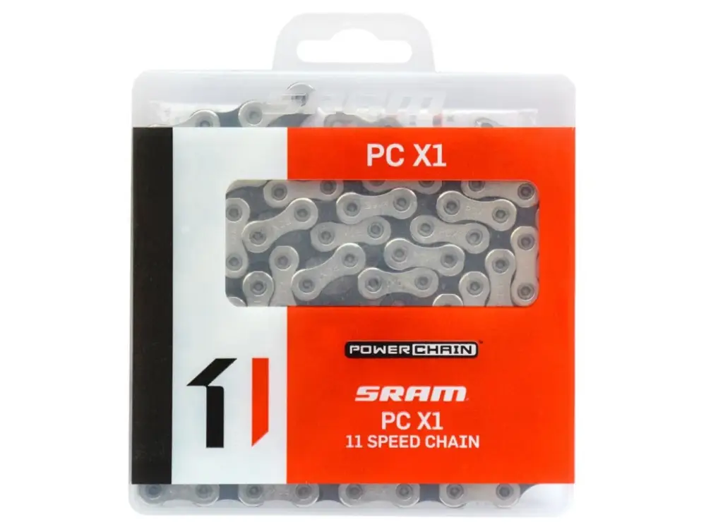 Kup Teď Řetěz SRAM PC X1 SolidPin 118 článků, PowerLock spojka,11rychl.