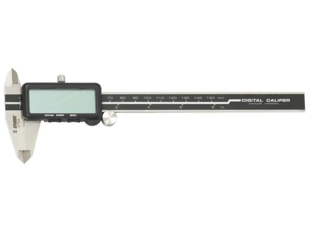 Unior Digitální posuvné měřítko, rozsah 0 - 150mm Rychlé Dodání