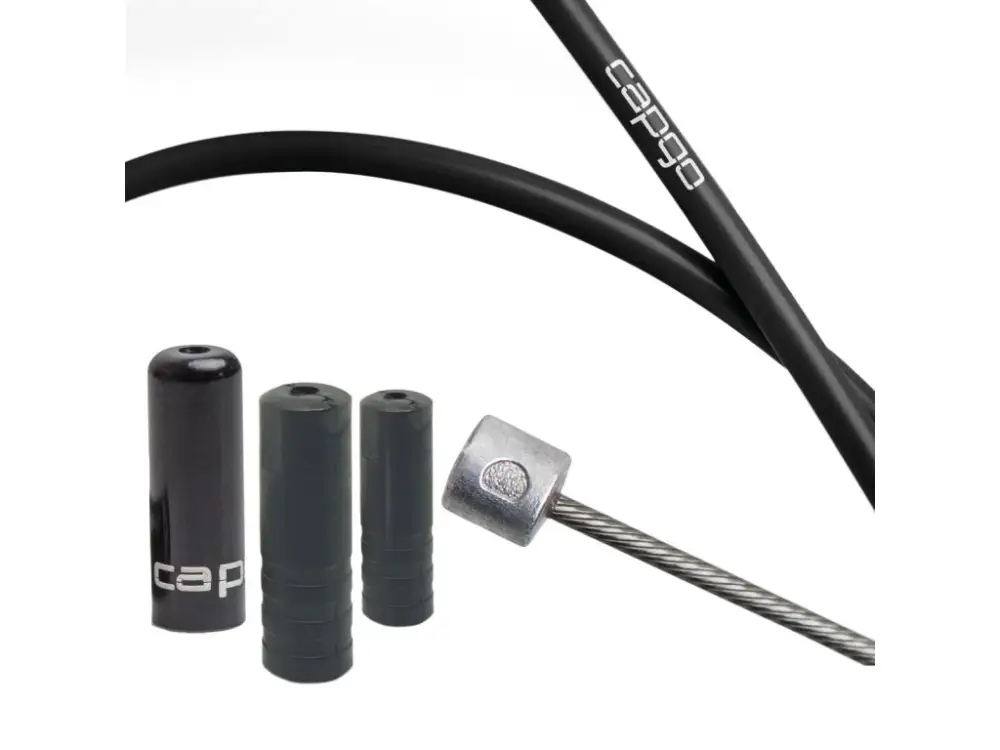 Zlevněný capgo BL set pro teleskopickou sedlovku "dlouhý", černý