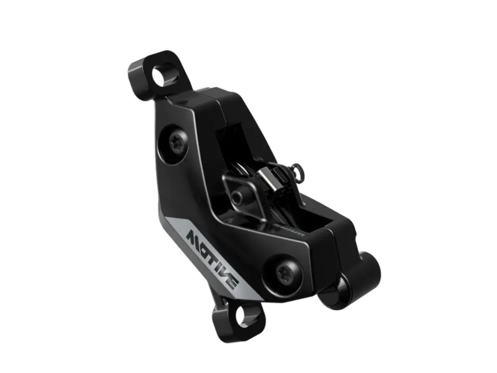 Kotoučová brzda SRAM Motive V2 Silver - Black Ano, Bearing Lever,Tool Free Reach, Bleeding Levný