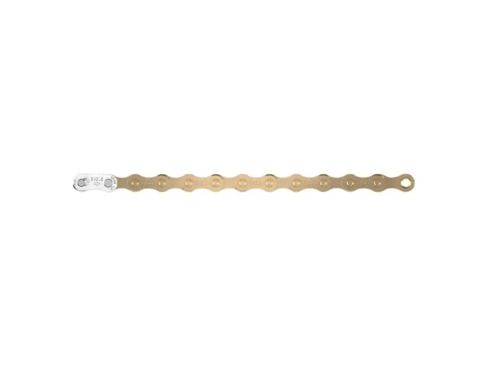 Řetěz SRAM S500 Eagle, Solid Pin, 126čl., Powerlock, 12 rychl., Gold Tovární Cena