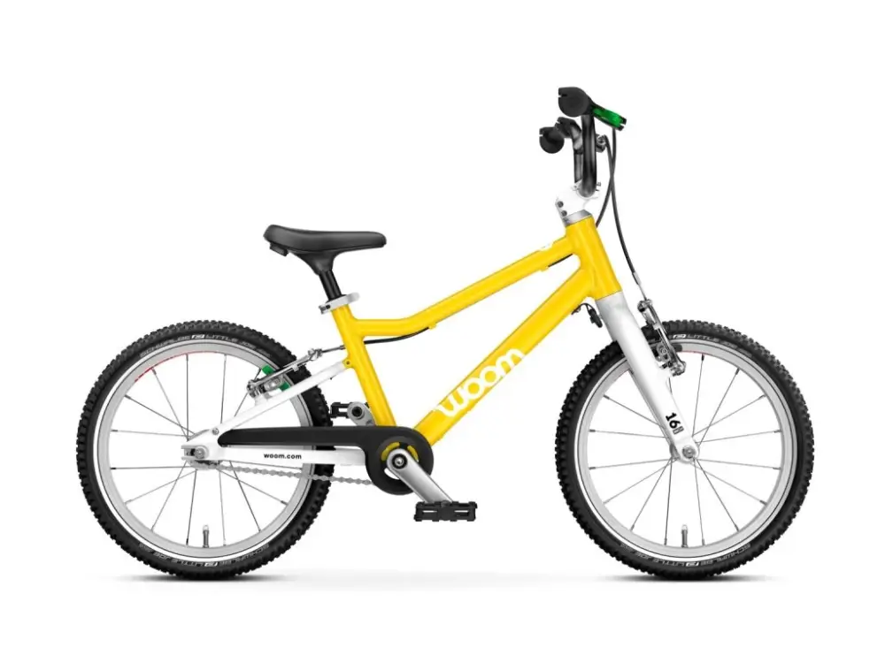 Woom 3 AUTOMAGIC GO 16" Vibrant Yellow Poslední Šance