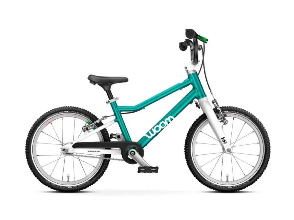 Super Cena Woom 3 AUTOMAGIC GO 16" Metallic Turquoise