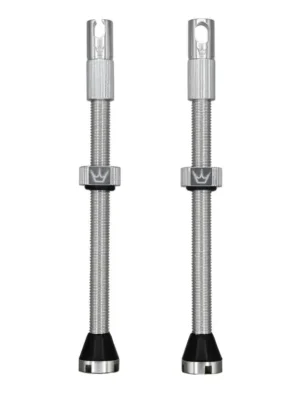 Peaty's ventilky Chris King X Tubeless Valves MK2 80mm Silver Nejlepší Volba