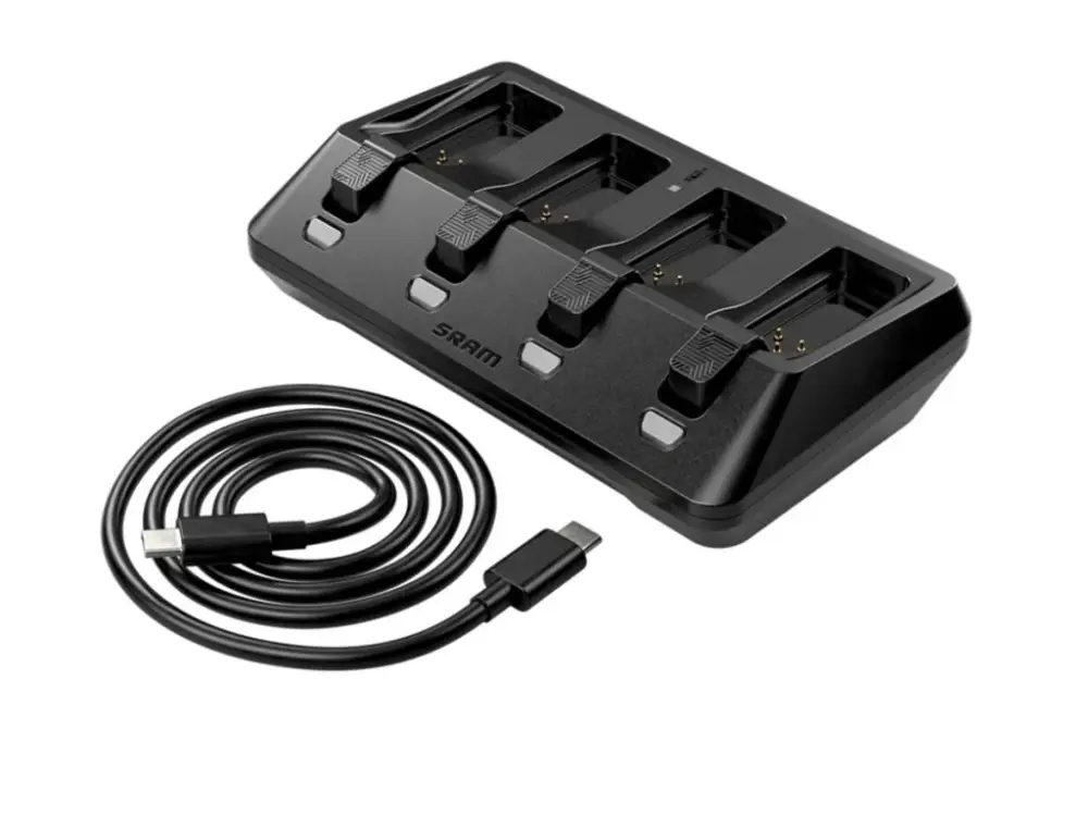 Sram nabíječka eTap 4-Ports Battery Charger and Cord Dokud Zásoby Vydrží