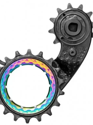 Cenová Bomba vodítko Absolute Black Hollowcage SRAM AXS series Rainbow