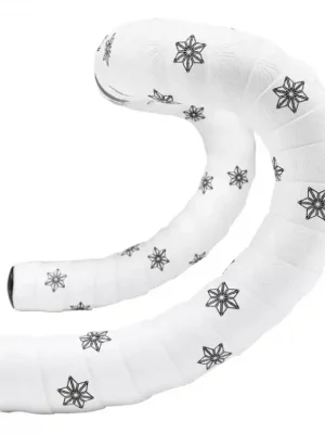 Vrácení Zdarma Supacaz omotávka Super Sticky Kush Galaxy White/Black Print -Black Plugs