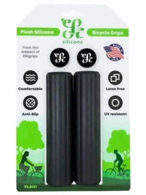 Gripy ESIgrips PLUSH Black Poslední Šance