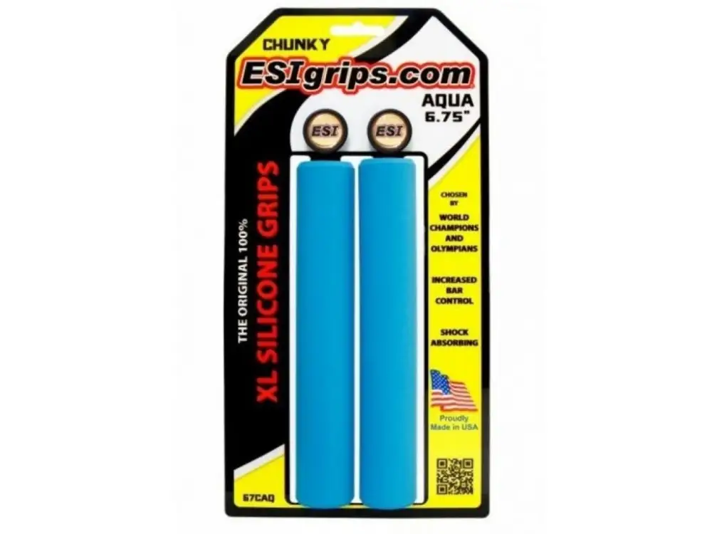 Levný Gripy ESIgrips Chunky XL Aqua