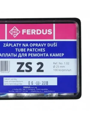 Sleva Ferdus Záplata ZS2 25mm