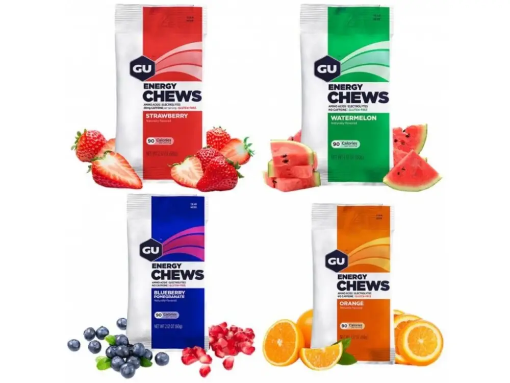 GU Energy CHEWS 60g Oblíbený