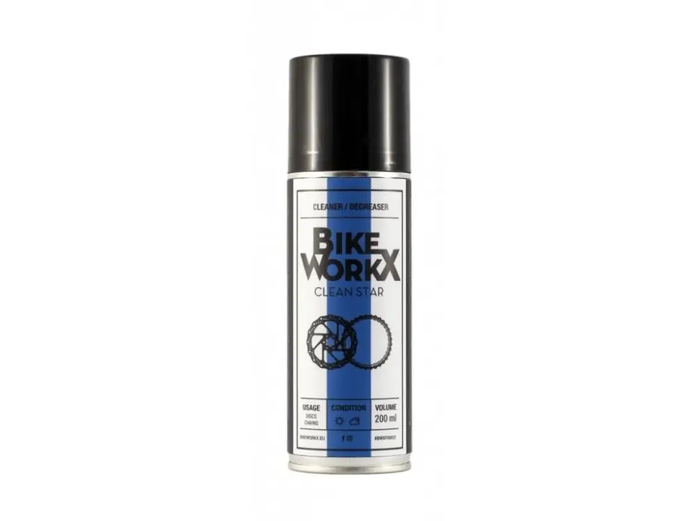 čistič BikeWorkX Clean Star 200ml sprej Sleva