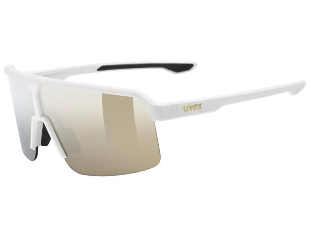 Uvex brýle Ramp White Matt/Mirror Gold Značkový