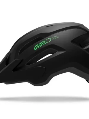 Giro helma Fixture II Youth Mat Black/Vivid Green Časově Omezené