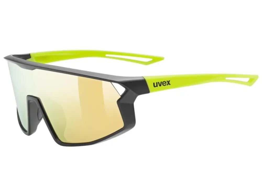 Uvex brýle Skyryse Jr. Black/Yellow Mat/Mirror Yellow Výhodná Nabídka