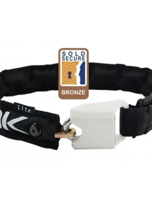 Zámek Hiplok Lite Black/White Originální