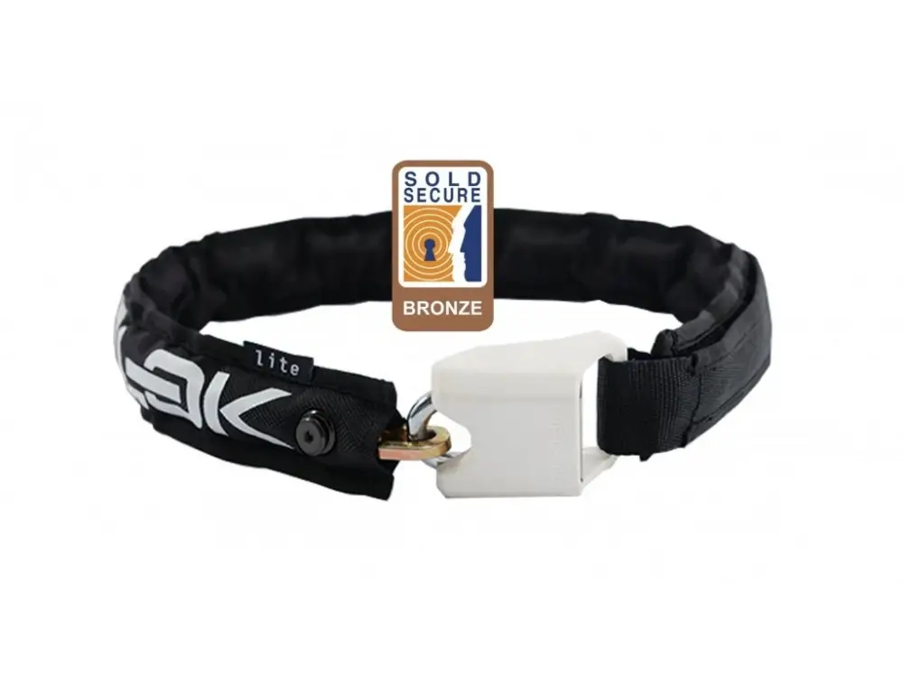 Zámek Hiplok Lite Black/White Originální