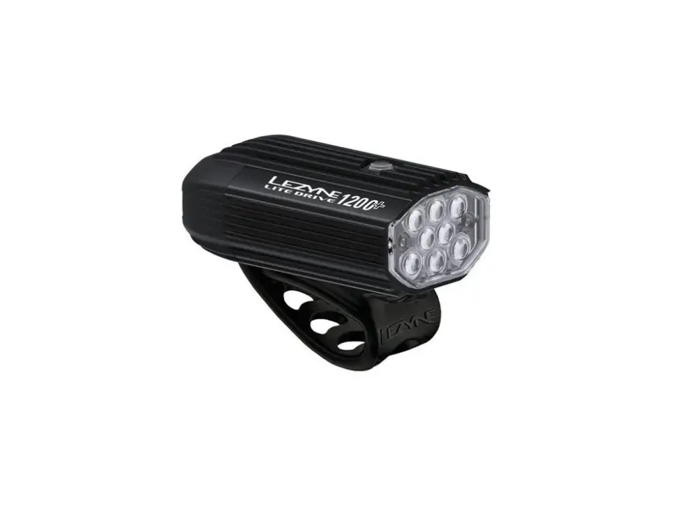 Lezyne světlo přední Lite Drive 1200+ Satin Black Hit Sezóny