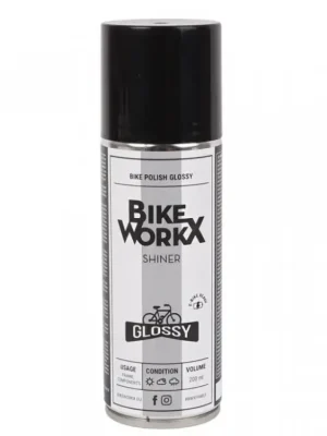 BikeWorkX Shiner Glossy Sprej 200ml Sezónní Sleva